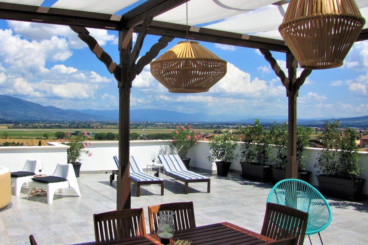 Ferienwohnung Residenza Storica Con Vista Panoramica Perugia Exterior foto