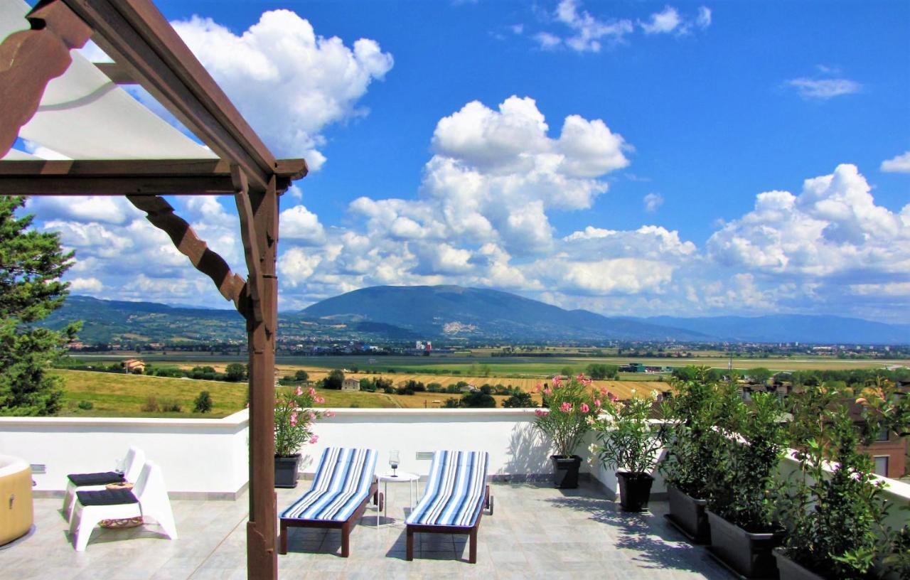 Ferienwohnung Residenza Storica Con Vista Panoramica Perugia Exterior foto